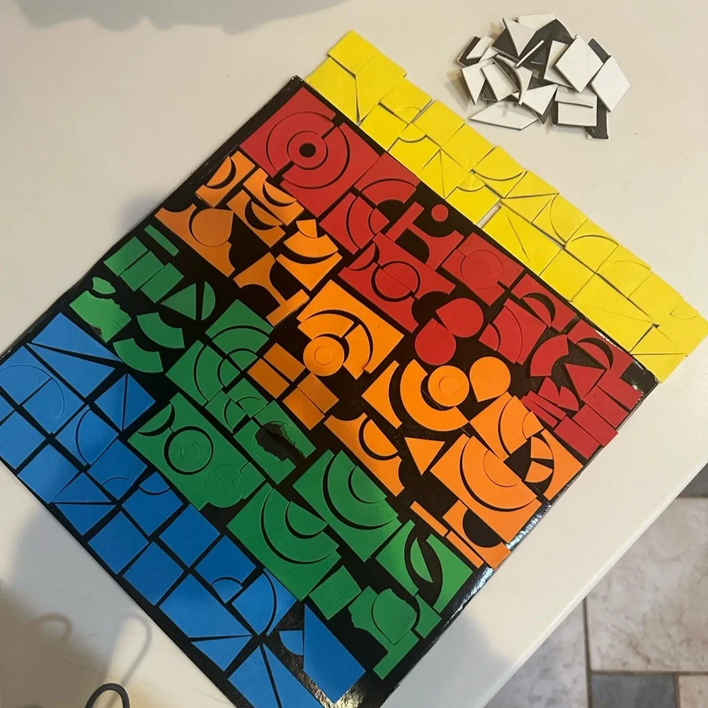 VTG 1998 MAGNETIC PUZZLE DAYTON HUDSON CO LEARNING EDUCATIONAL CREATIVE IMAGINE